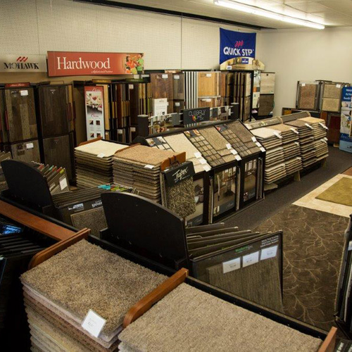 The Carpet Center Showroom at Carpet Center in Huron, SD